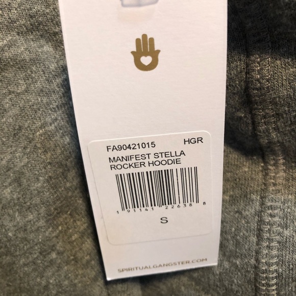 Spiritual Gangster Manifest Stella Rocker Hoodie - Picture 4 of 6